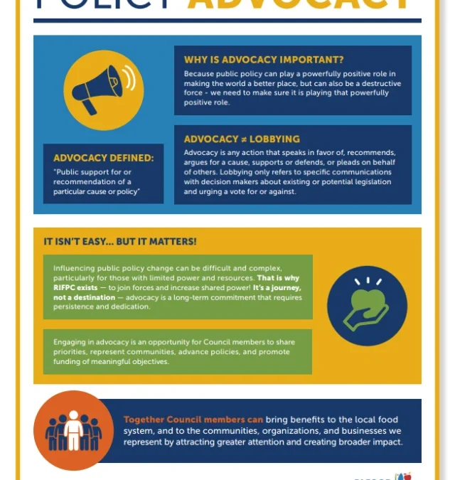 Advocacy 101 infographic