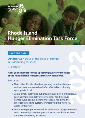 Hunger Elimination Task Force q4