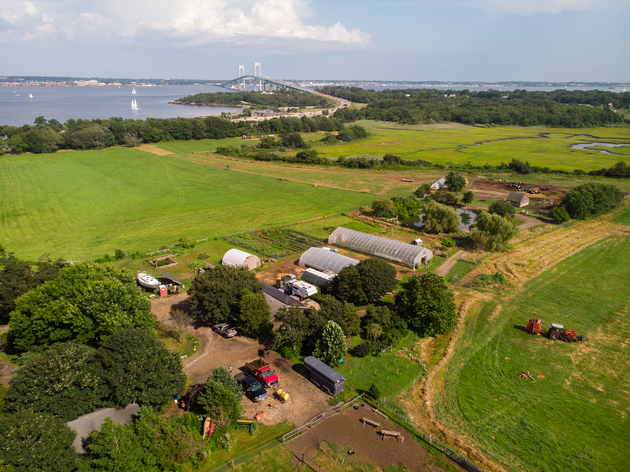 rhode island food policy council windmist farm newport bridge farm agriculture_Calhoon