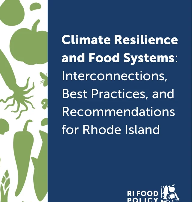 RIFPC Report – Climate Resilience and the Food System